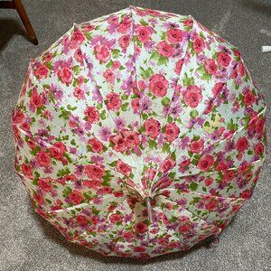 1940's Vintage floral umbrella
